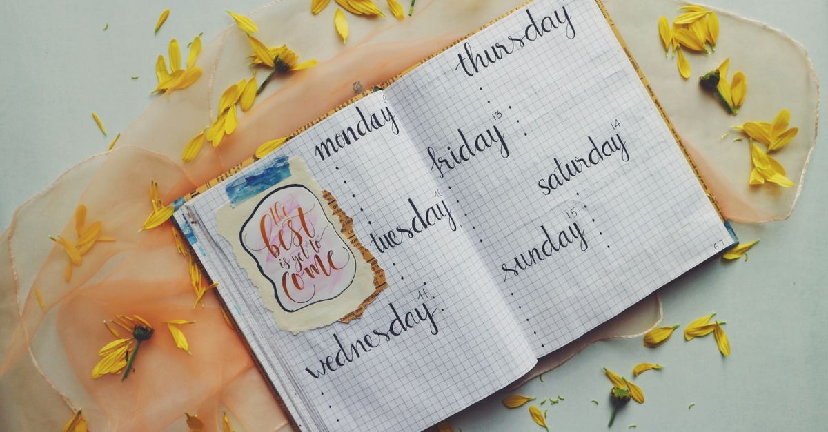 Come Preparare una Settimana al Meglio: 7 Idee Semplici per Partire Bene